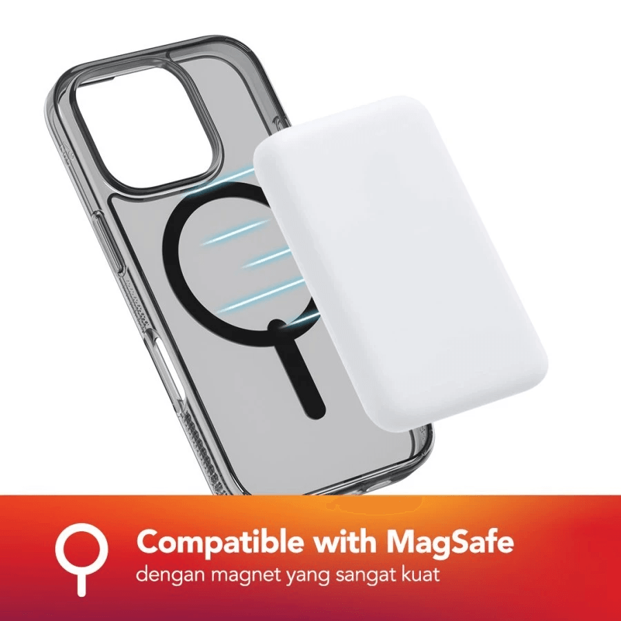 ZAGG Case Magsafe For Iphone 16 Pro / 16 Pro Max Snap Casing Essential Smoky ProMax - SFI Group - 5