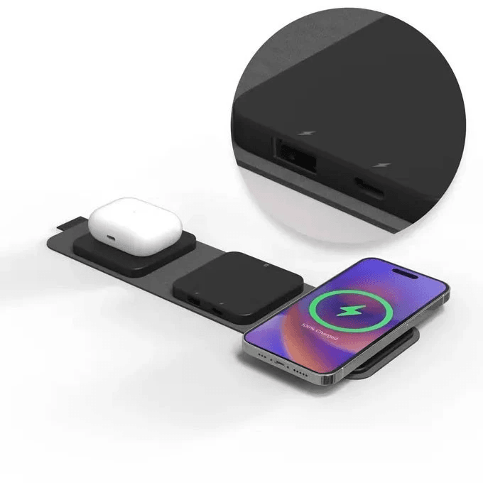 MOPHIE WIRELESS FAST CHARGER CHARGING MAGSAFE - SNAP + MULTI DEVICE TRAVEL 15W - SFI Group - 5