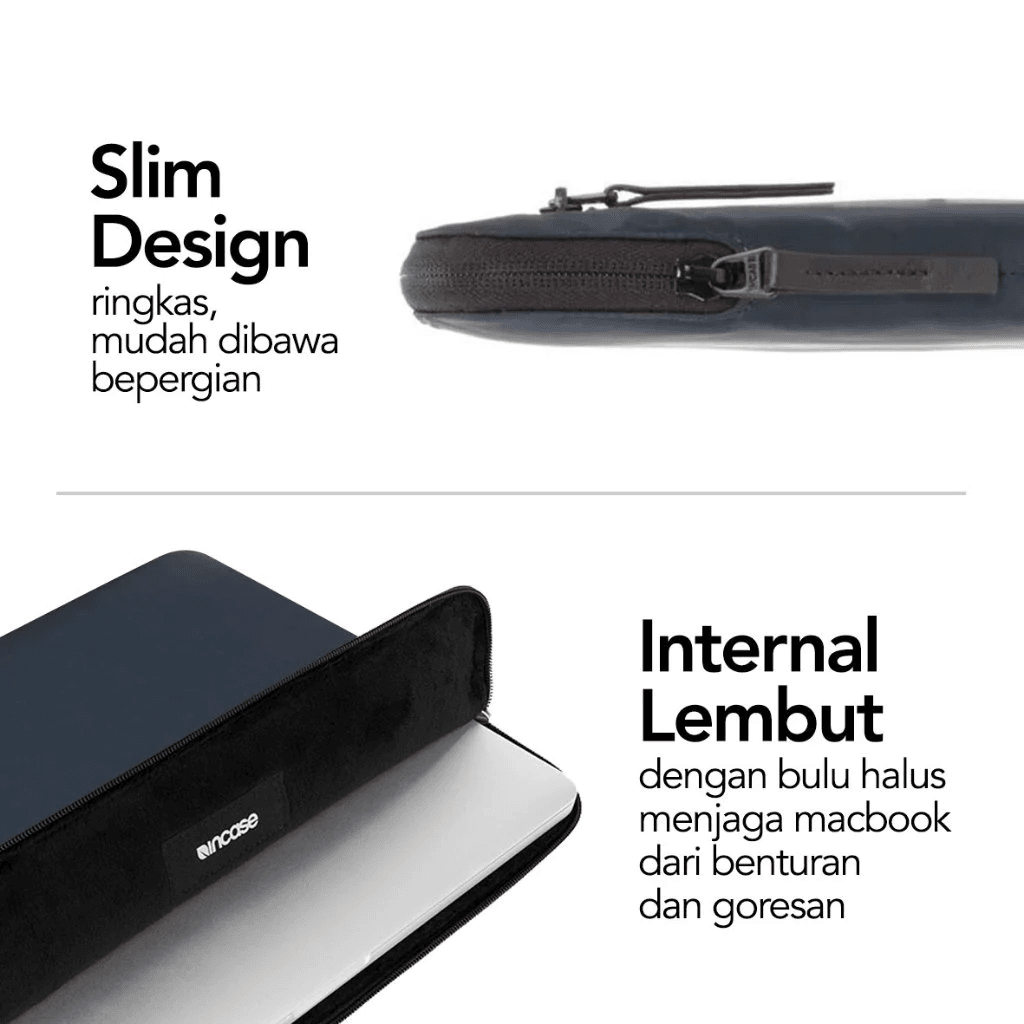 INCASE SLEEVE CASE WITH FLIGHT NYLON FOR MACBOOK PRO 14 INCH - TAS LAPTOP - LAPTOP BAG - SFI Group - 2