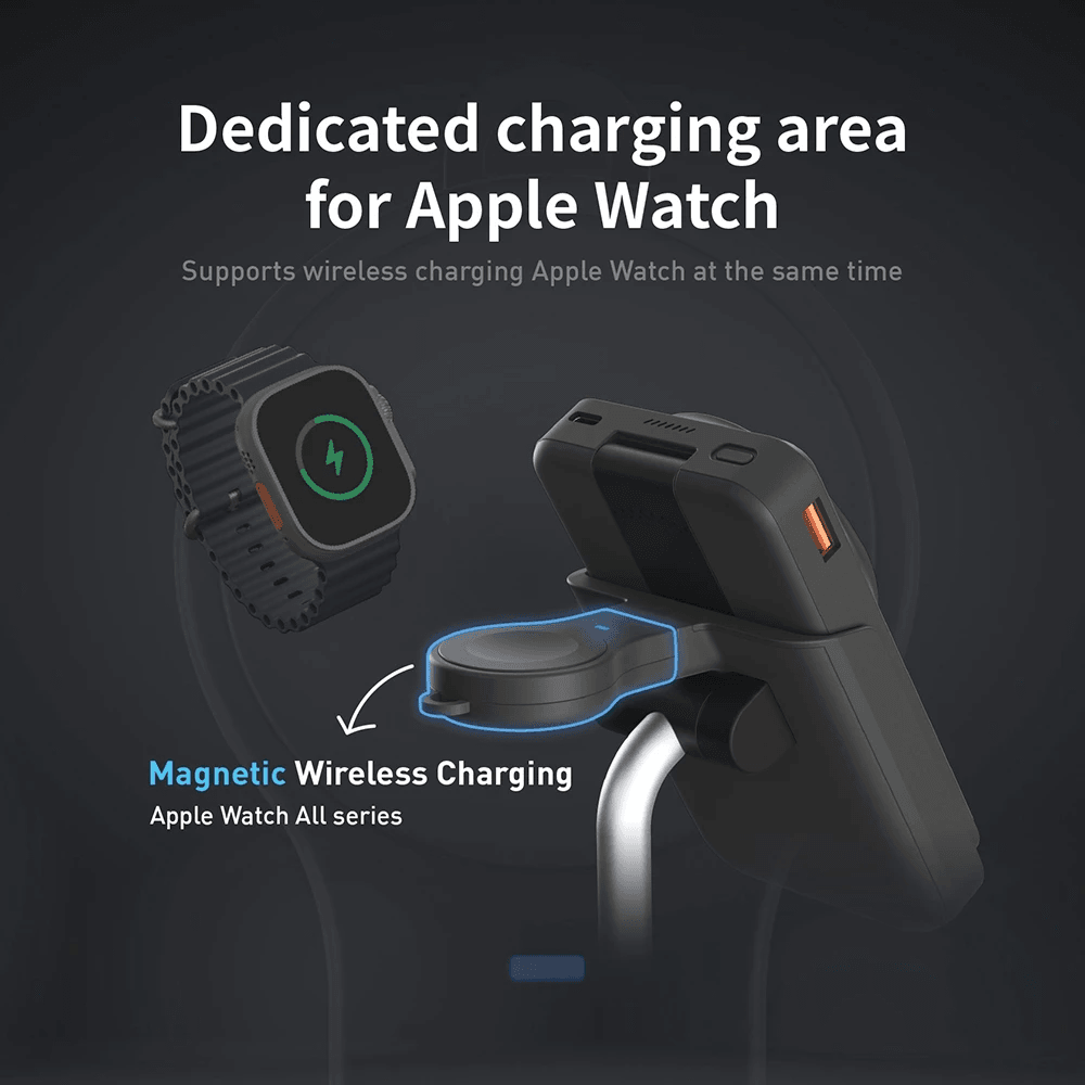 Adam Elements - Magnetic Wireless Charger Charging Station - 10000 mAh - MAG 5 (5-In-1) - SFI Group - 5