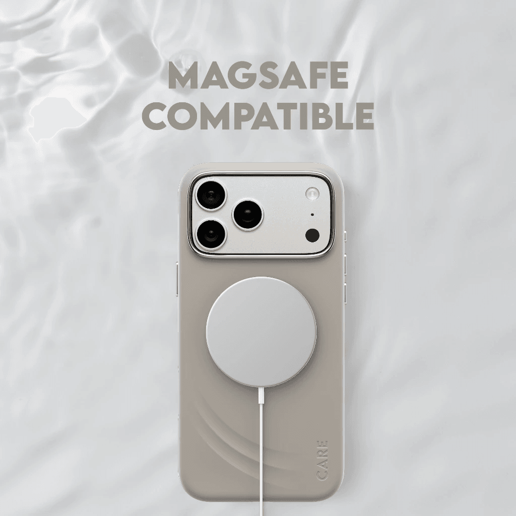 CARE by PanzerGlass Case For IPhone 17 Pro 17 Pro Max - Casing iPhone 17 - Feature Flow Case Vanilla With MagSafe ProMax - SFI Group - 3