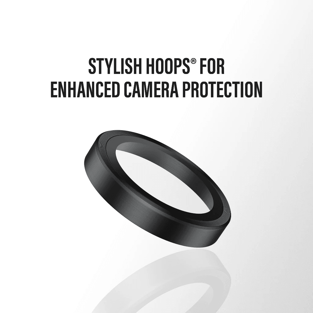 PanzerGlass Camera Lens Protector (Rings) iPhone 17 Pro Max17 Pro16 ProMax 16 Pro - Hoops - Black - Pelindung Lensa Kamera - SFI Group - 3