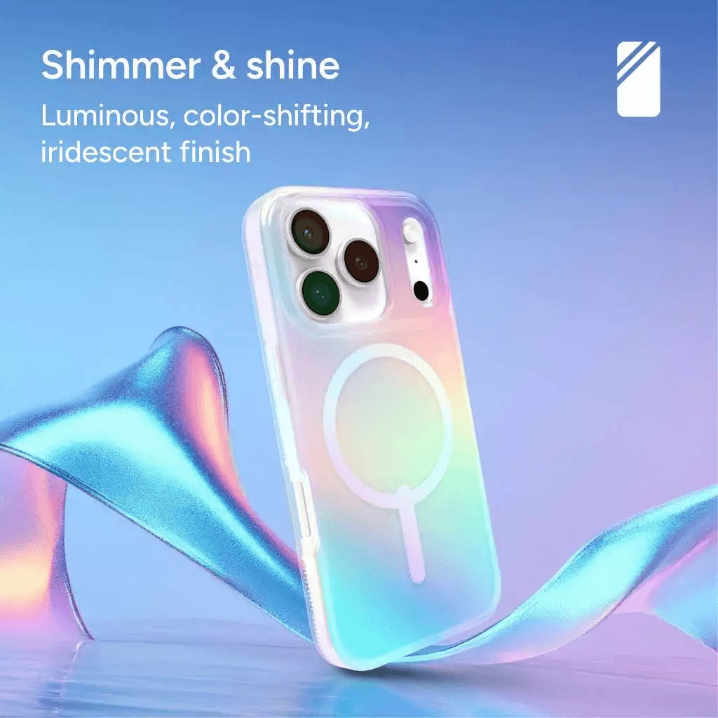 ZAGG Case iPhone 17 17 Pro 17 Pro Max - Casing HP Iphone 17 - Milan Snap Cases Casing ProMax - Iridescent - SFI Group - 5