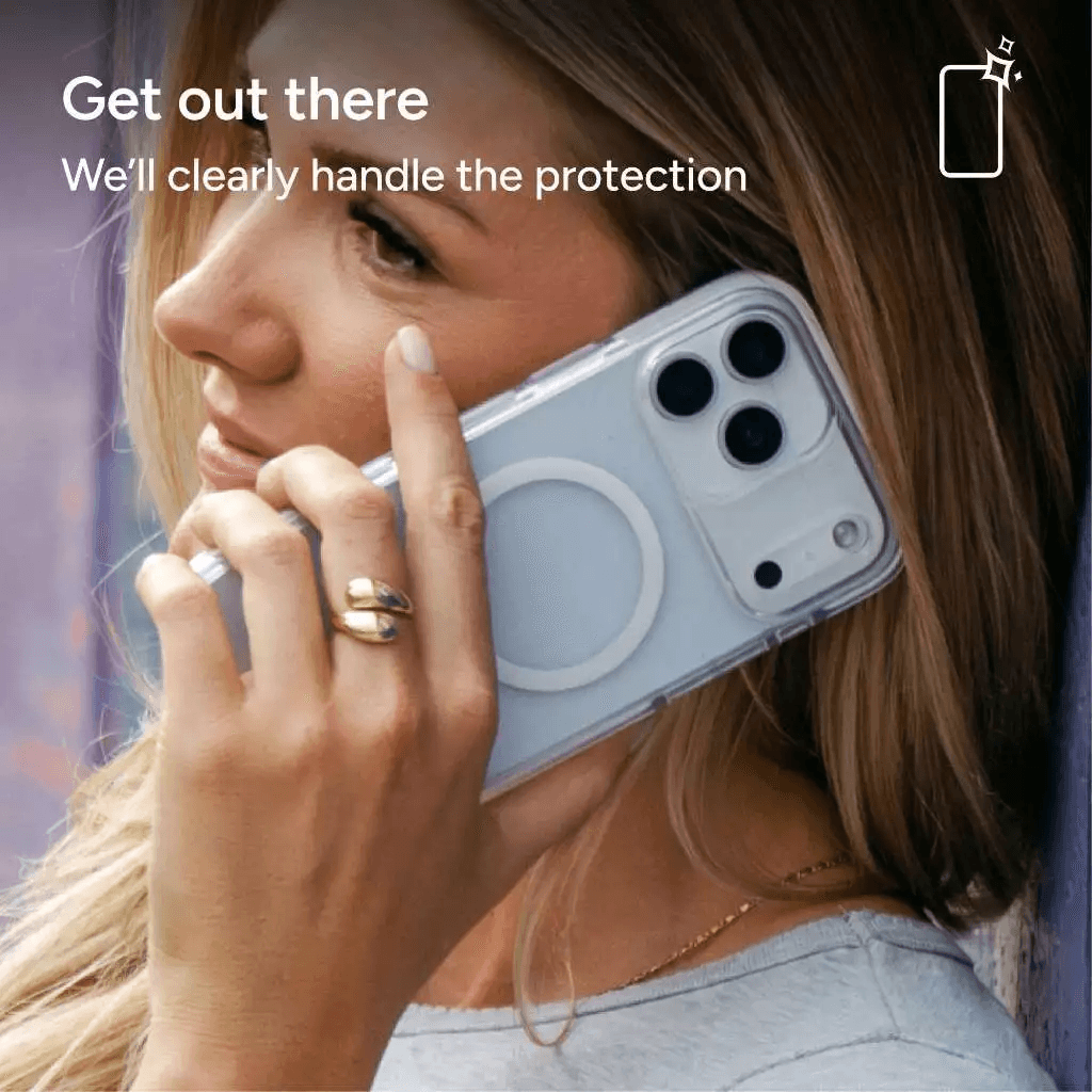 ZAGG Case For iPhone 17 17 Pro 17 Air - Casing HP iPhone 17 - Crystal Palace Snap - Clear - SFI Group - 4