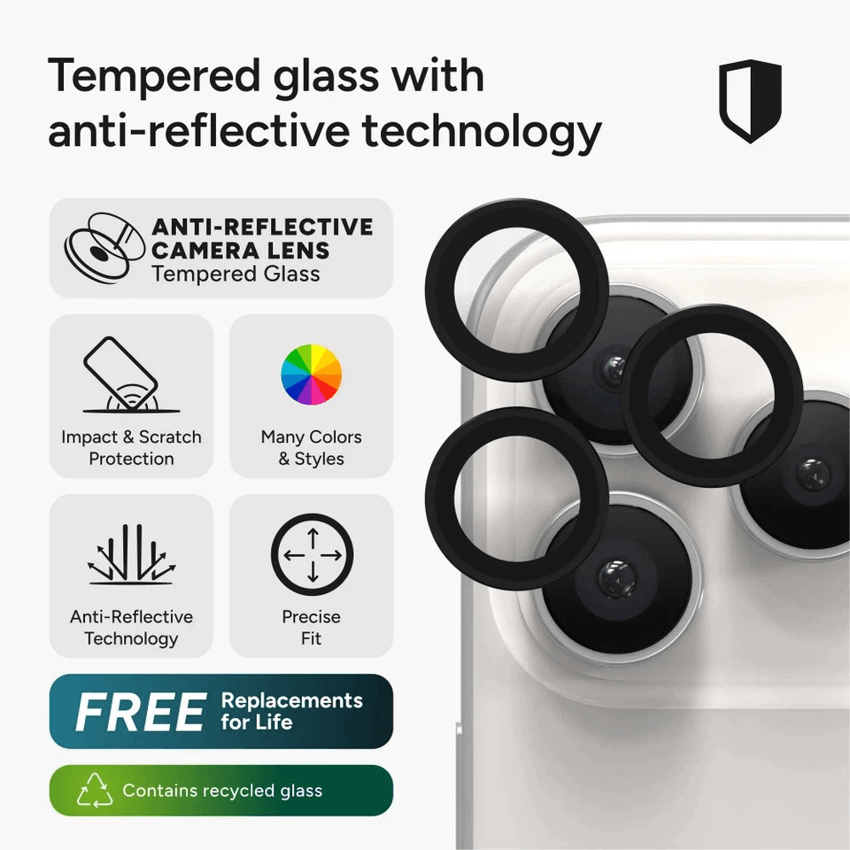 ZAGG Lens Protector iPhone 17/17 Pro/17 Air/17 Pro Max - Camera Ring ProMax - Pelindung Lensa Kamera - Premium - SFI Group - 5