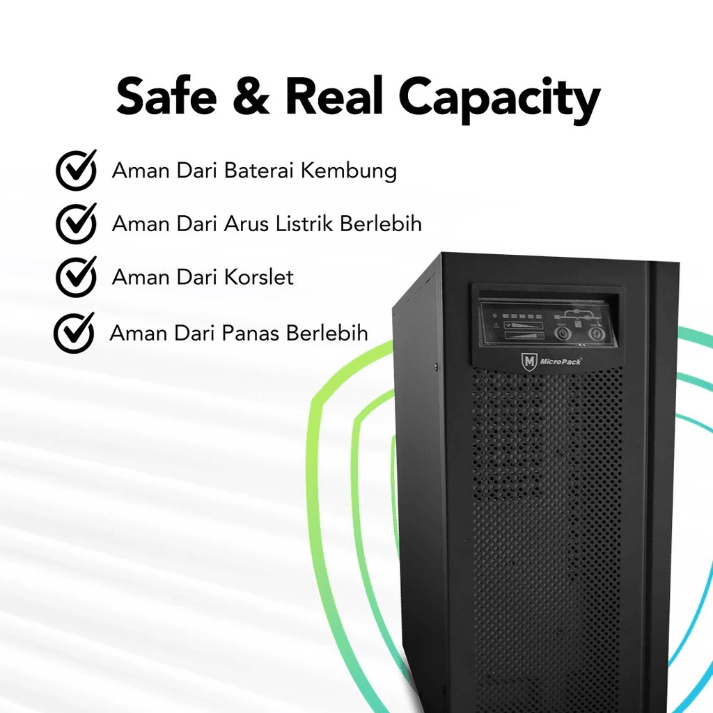 Micropack UPS Online Premium Stabilizer - Lightning Protection (Anti Petir) - 6KVA - MFU-6KVA - SFI Group - 4