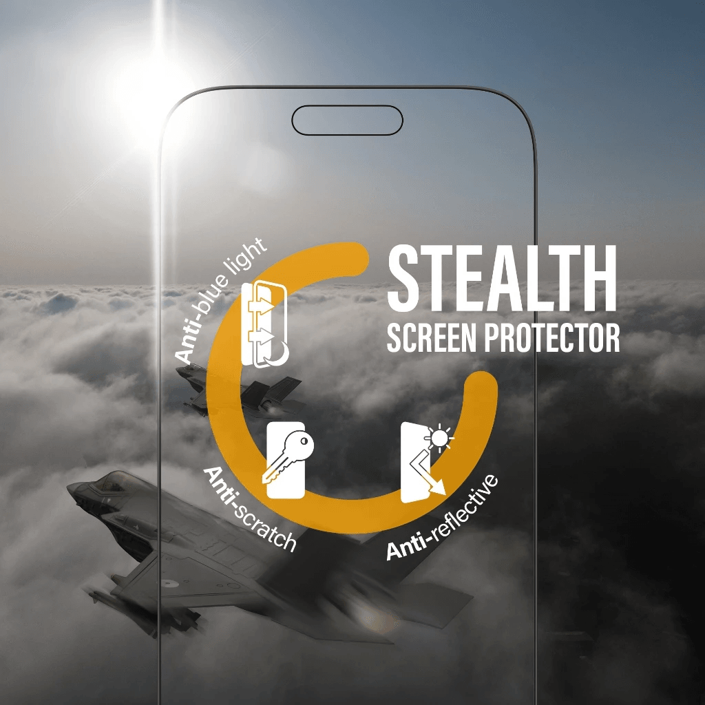 PanzerGlass Screen Protector iPhone 1717 Pro17 Pro Max1716 Pro - Stealth - Ultra Wide Fit - ProMax Tempered Glass - Anti Gores - SFI Group - 2
