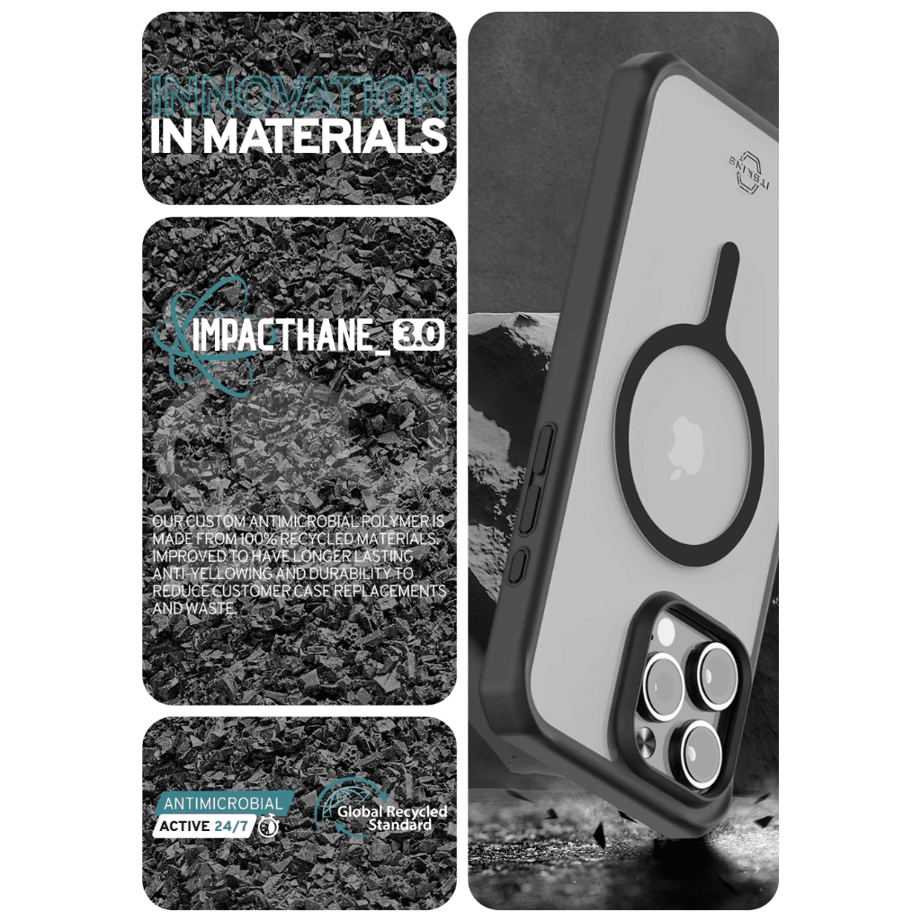 Case iPhone 16 Pro Max 16 Pro - ITSKINS HYBRID SOLID Magsafe Casing ProMax - SFI Group - 4