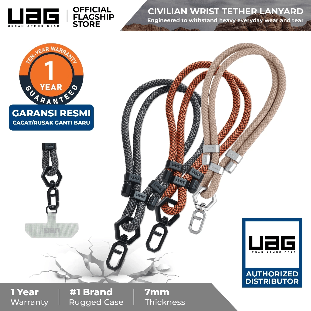 UAG Lanyard Civilian - Tali ID Card Kartu - Name Tag - SFI Group