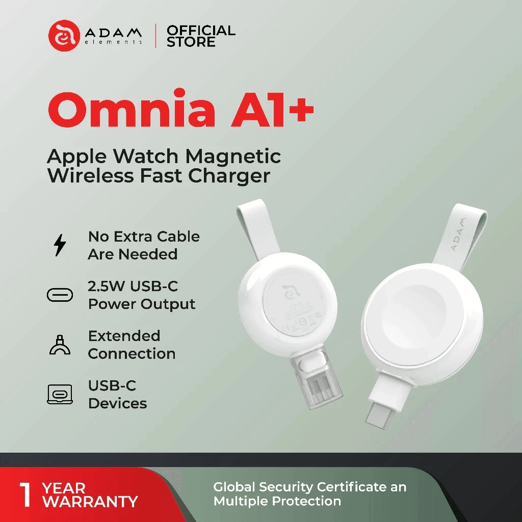 Adam Elements Watch Charger Apple - Omnia A1+ - SFI Group