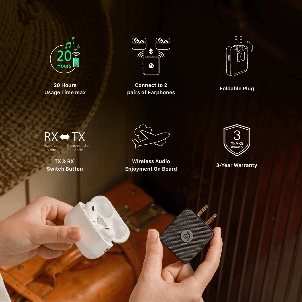 Adam Elements - Transmitter & Receiver Bluetooth - Eve II - Black - SFI Group - 2