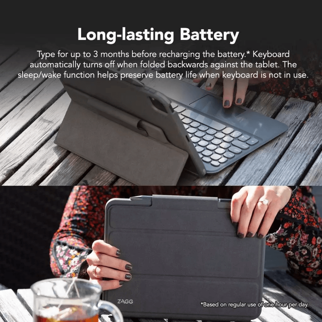 ZAGG Keyboard Pro Keys With Trackpad iPad Pro 11/10.9 - Bluetooth - Track Pad - SFI Group - 4
