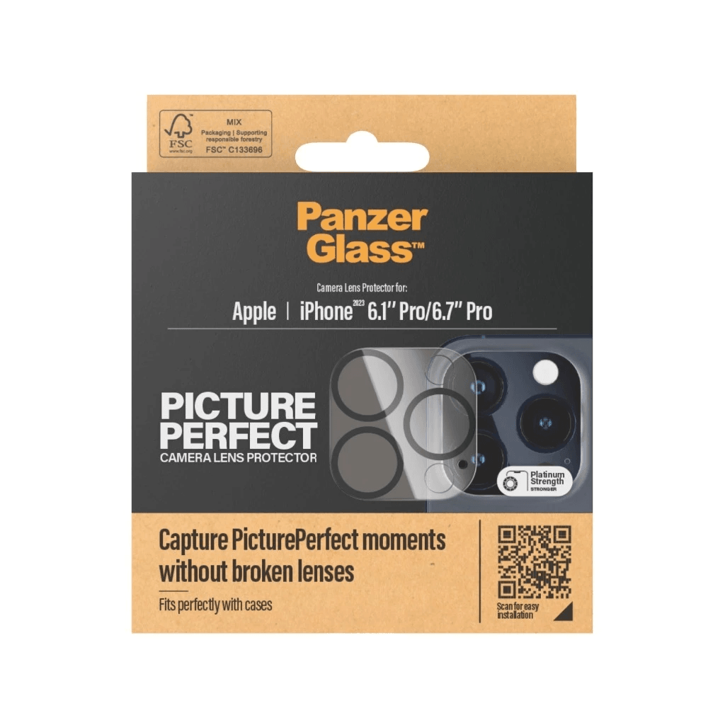 PanzerGlass Picture Perfect Camera Lens Protector (3 Lens) For iPhone 15 Pro | 15 Pro Max | ProMax Pelindung Camera - SFI Group - 2