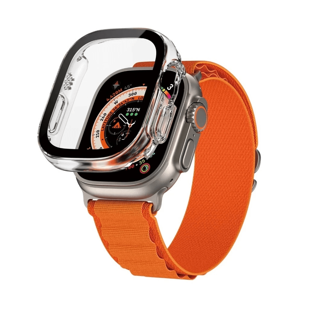 PanzerGlass Screen Protector Apple Watch Full Body With D30 for Ultra | Ultra 2 | Case Apple Watch 49mm Anti Gores Tempered Glass - SFI Group - 3