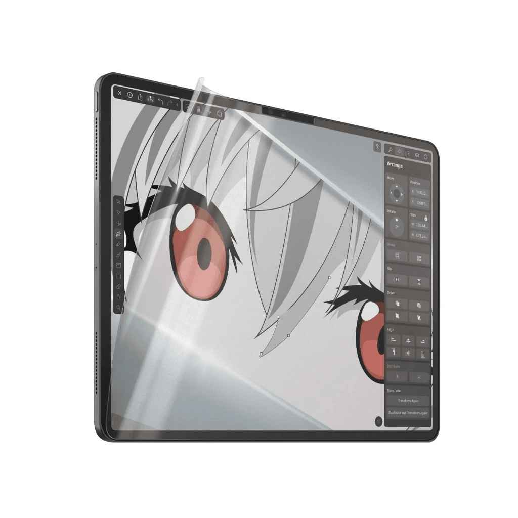 PanzerGlass Graphic Paper Screen Protector For iPad Pro M4 11" / 13" 2024 | iPad Air M2 10.9" 2024 / iPad 10.9'' | Tempered Glass Anti Gores - SFI Group - 2