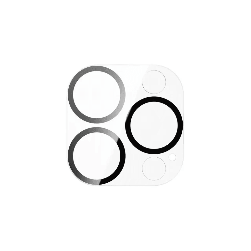 PanzerGlass Hoops Camera Lens Protector (3 Lens) Natural Titanium For iPhone 16| iPhone 16 Pro | 16 Pro Max | ProMax Pelindung Lensa Kamera - SFI Group - 4