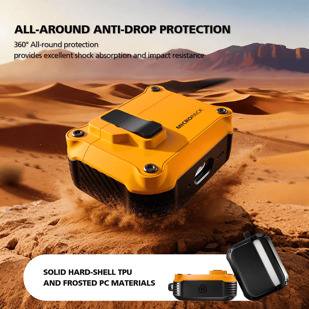 Micropack Case For Airpods Pro 3 - Strong & Protective - Magnetic One Click Auto Pop - Drop Protection - MAC-01 - 5