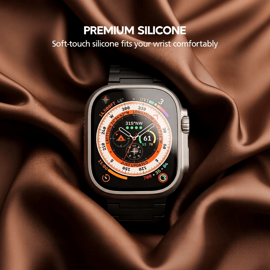 Micropack Magnetic Watch Strap - Stylish & Comfy - Skin Friendly - Dual Color 42 Ultra - MWS-02 - 3