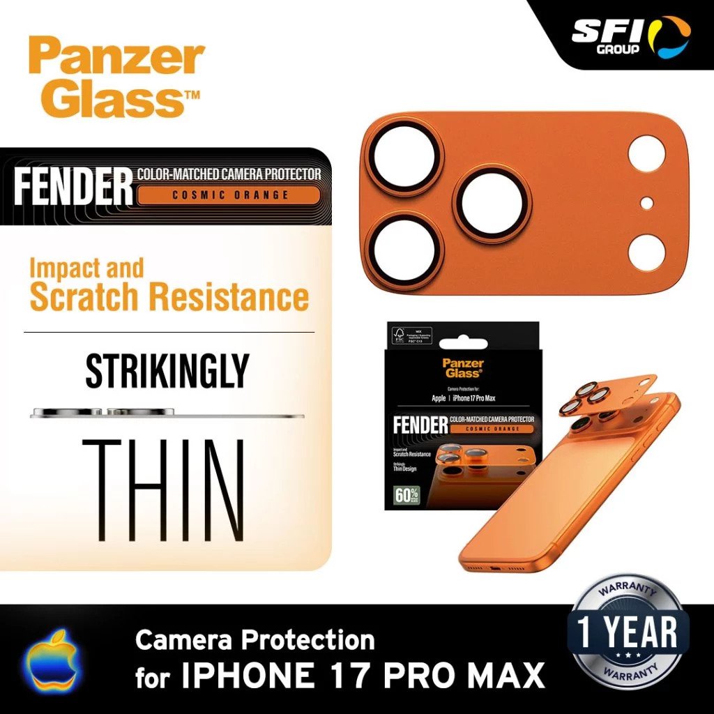 PanzerGlass Camera Protection iPhone 17 Pro Max/17 Pro - Fender - Pelindung Kamera - SFI Group