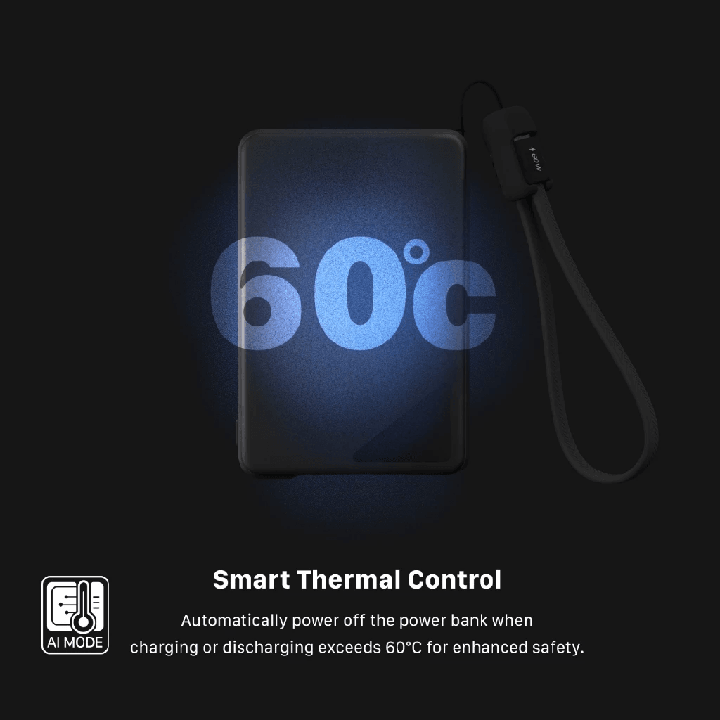 Adam Elements - Powerbank Vionta A5 Slim Qi2 CCC - Fast Charging 4.100 4100 mAh - 60W - Power Bank - SFI Group - 3