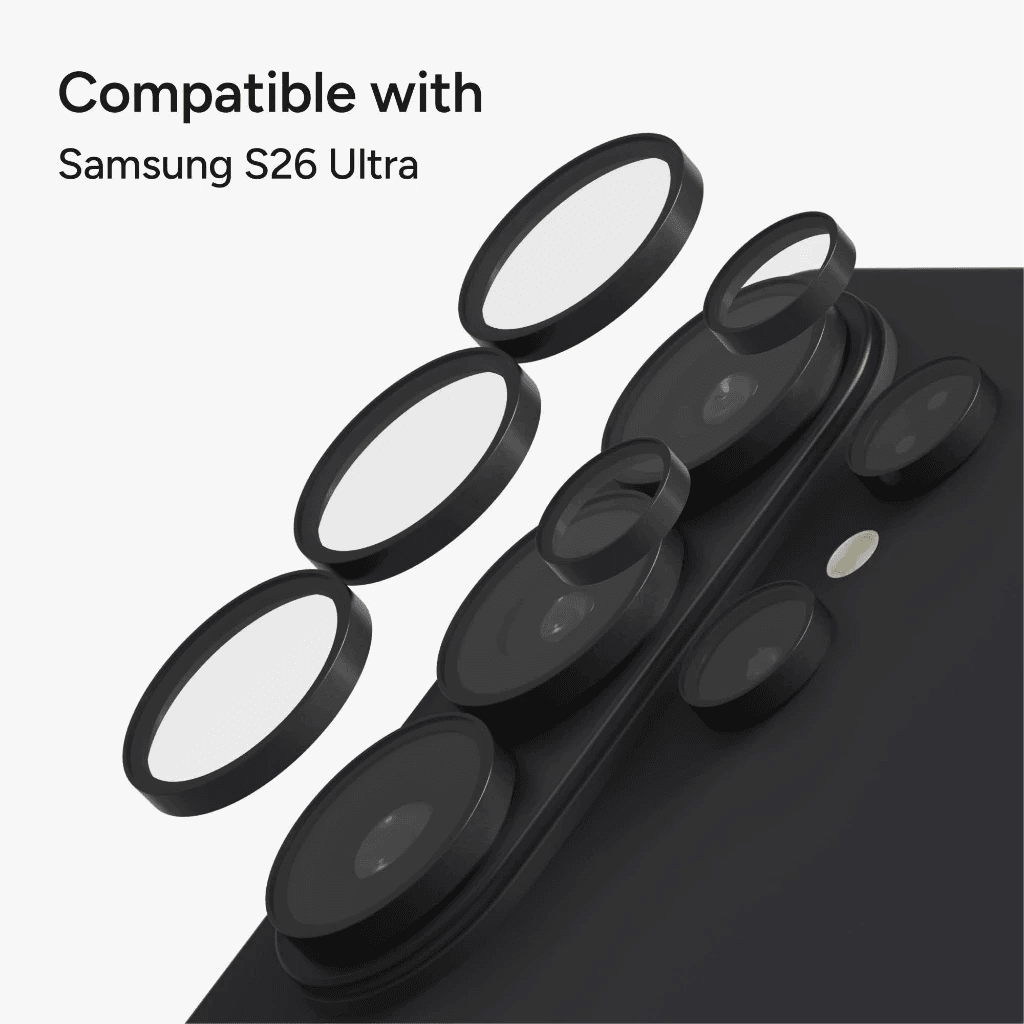 ZAGG Lens Protector Samsung Galaxy S26 Ultra - Camera Ring - Pelindung Lensa Kamera - Premium - SFI Group - 3