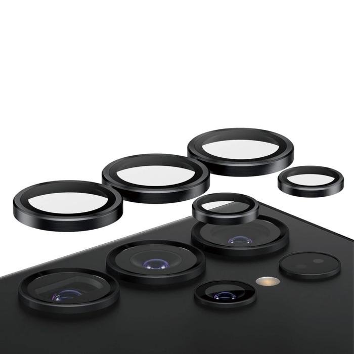 PanzerGlass Hoops Camera Lens Protector Black For Samsung S24 Ultra | Pelindung Lensa Kamera - SFI Group - 4