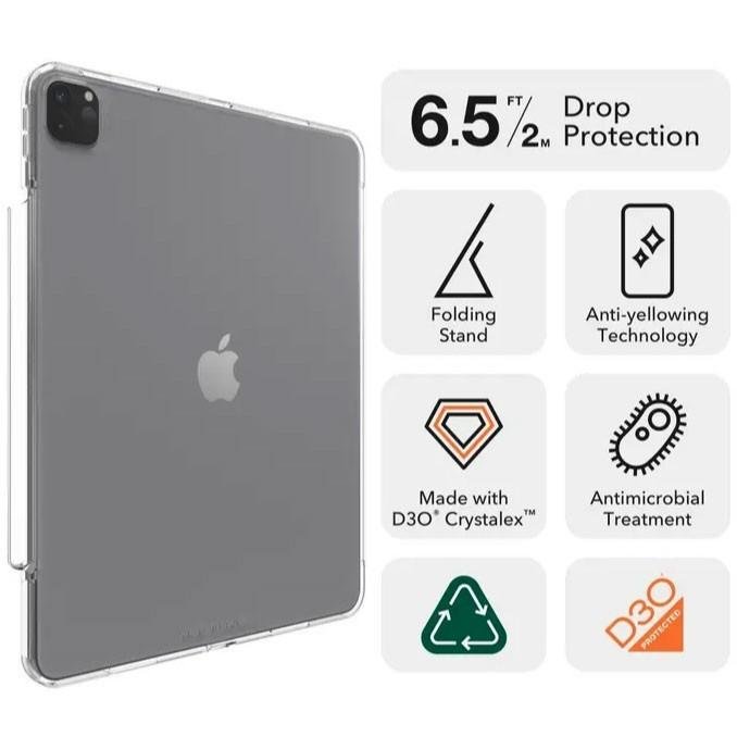 ZAGG Case Folio For Ipad Pro 11 Crystal Palace - Casing Folio Clear Ipad - SFI Group - 4