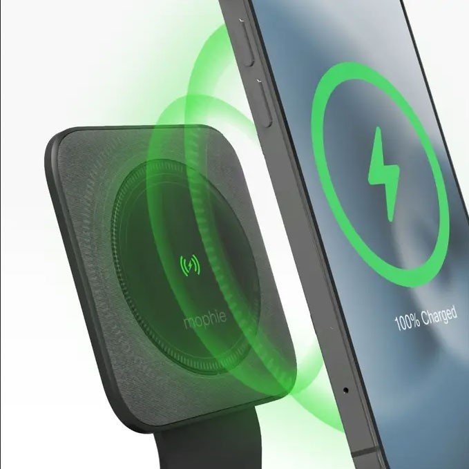 Mophie Wireless Charger Charging Stand Snap + Qi Fast Charging Stand 15W - SFI Group - 4