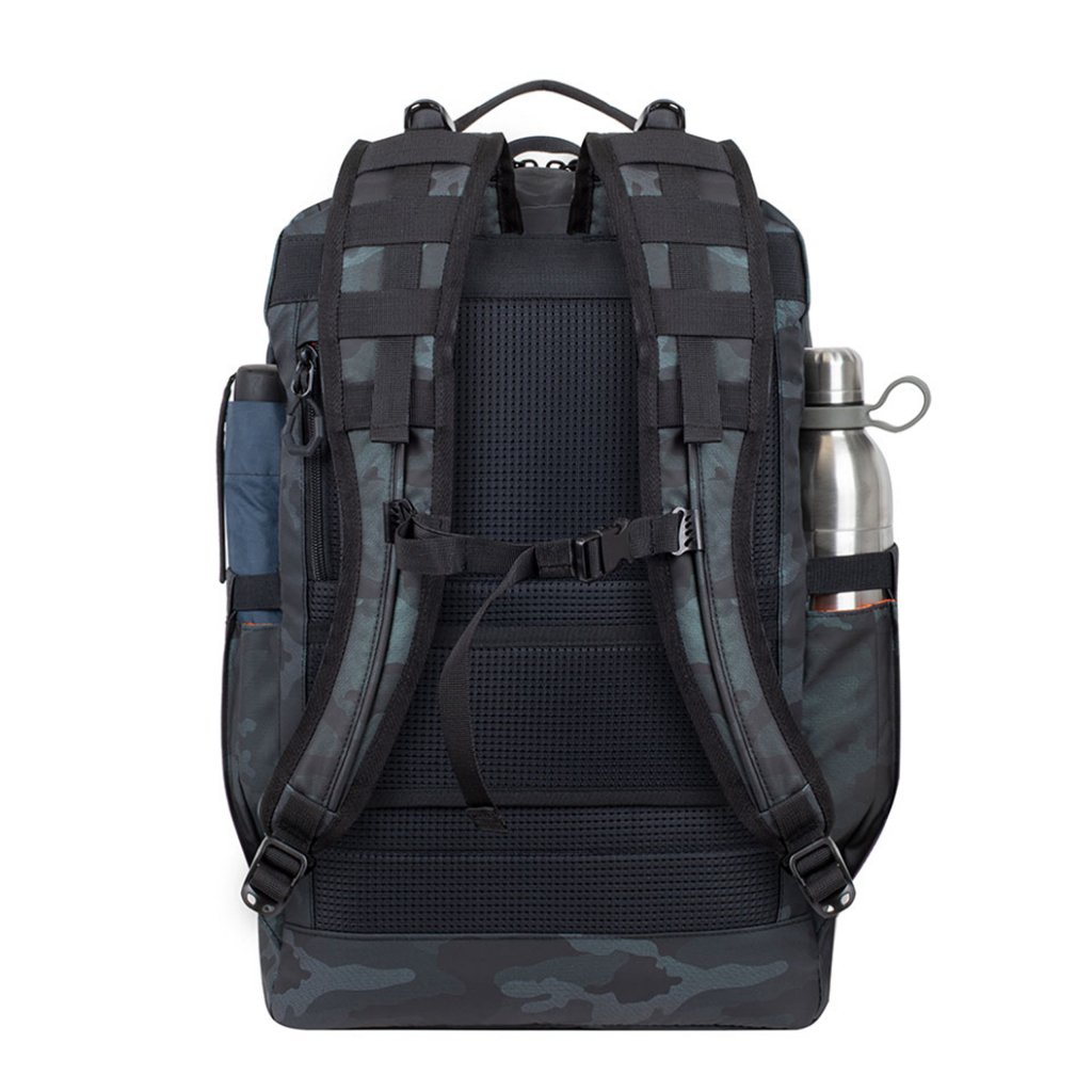 RIVACASE Backpack Laptop 17.3 Inch Gaming Sherwood 7661 - 32L Large Camo Navy Original - 4