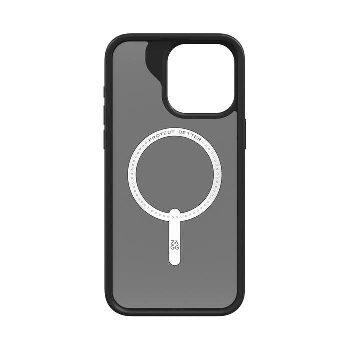 ZAGG Case Magsafe For Iphone 15/15 Pro/15 Pro Max Zagg Casing Essential Hampton Black Matte - SFI Group - 5