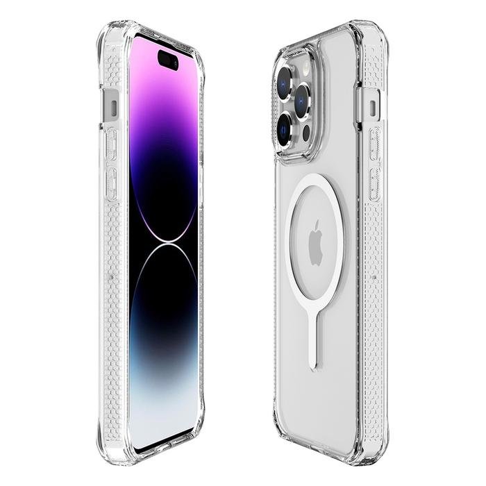 ITSKINS Hybrid R Case Clear iPhone 14 Pro Max 14 Pro 14 Plus 14 Casing Premium - SFI Group - 3