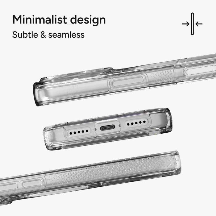 ZAGG Case For iPhone 17 Pro / 17 Pro Max - Casing HP Iphone 17 - Crystal Palace Snap - with Kickstand Kick Stand & Camera Button - Clear - SFI Group - 4