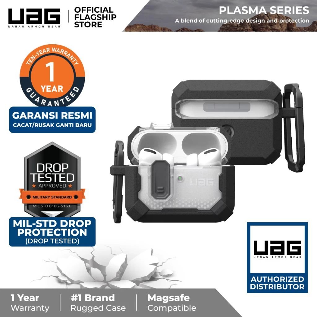 UAG - Case Airpods Pro Gen 3/3RD (2025) Gen - Casing Plasma - SFI Group