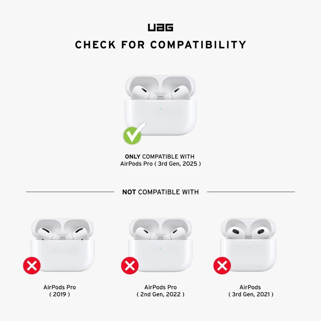 UAG - Case Airpods Pro Gen 3/3RD (2025) Gen - Casing Plasma - SFI Group - 5