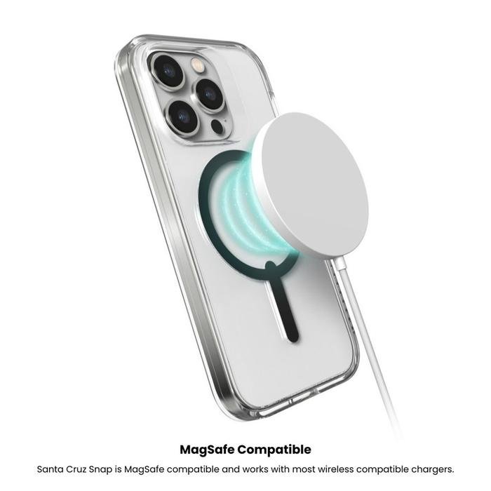 ZAGG Case Magsafe iPhone 15/15 Pro/15 Pro Max Snap Casing Santa Cruz Kickstand Kick Stand - SFI Group - 3