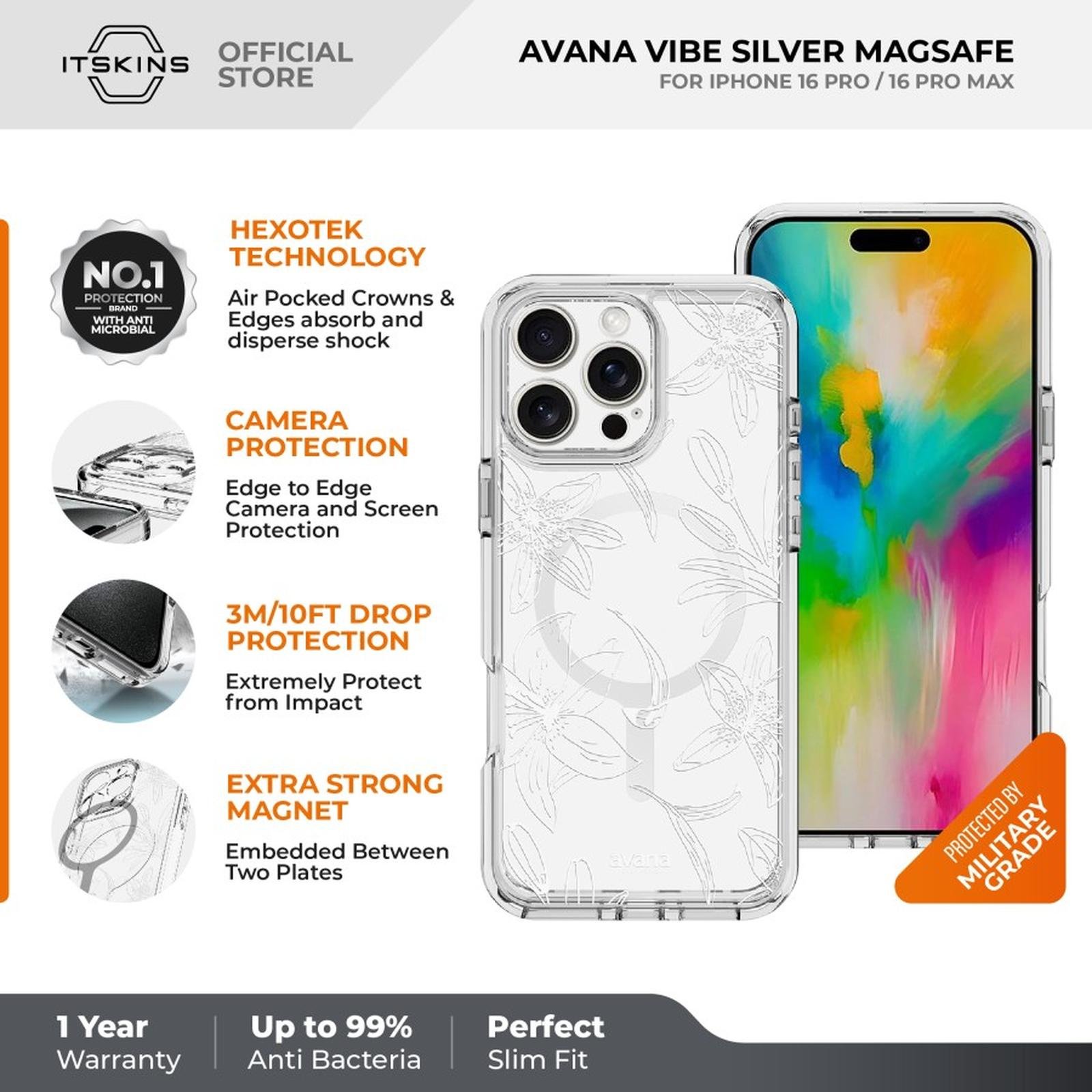 AVANA Vibe Case iPhone 16 Pro Max / 16 Pro / 16 - Casing Magsafe