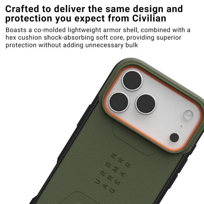 UAG - Case For Iphone 17/17 Pro Max - Casing Hp Magsafe - Civilian - SFI Group - 3