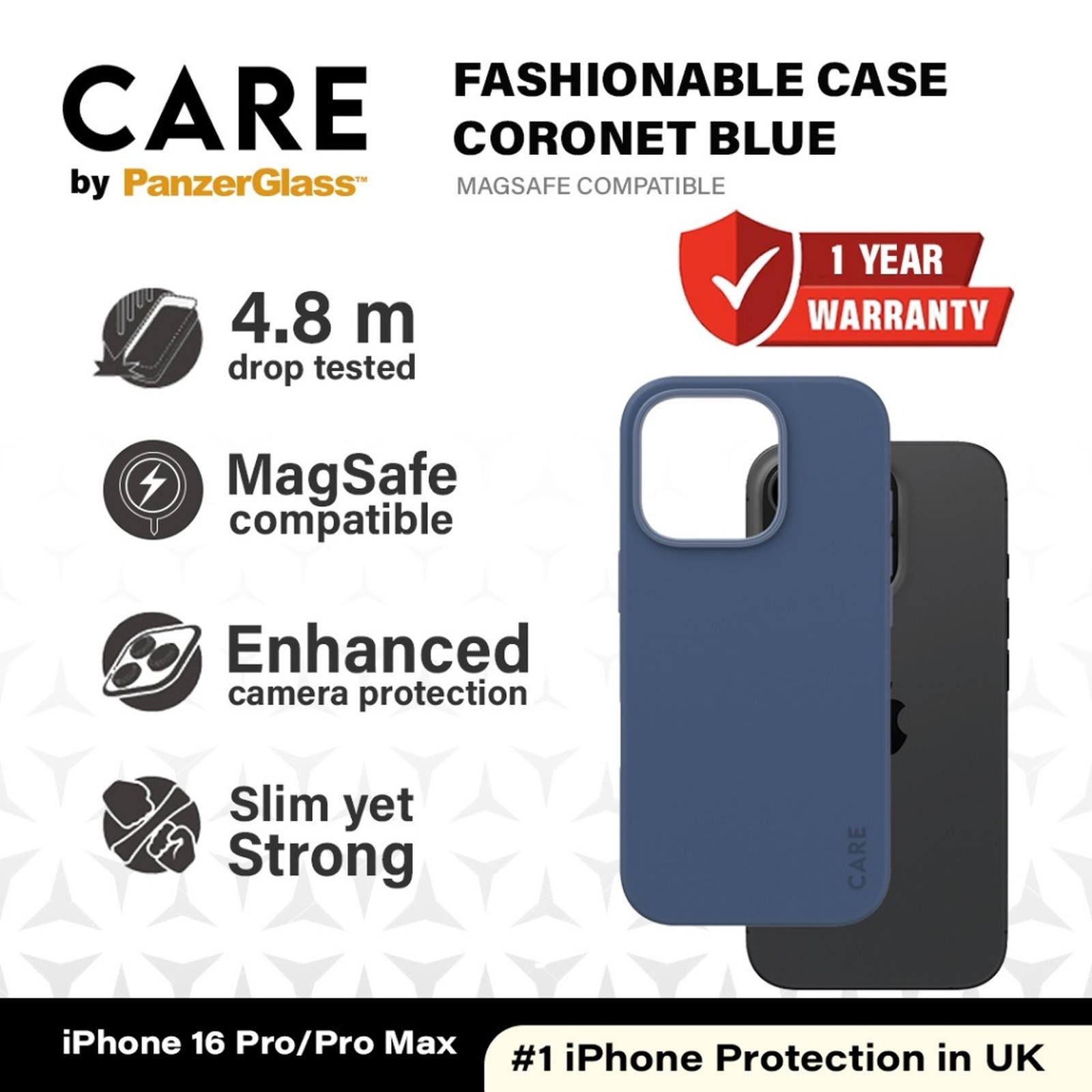 CARE by PanzerGlass MagSafe Case iPhone 16 Pro/Pro Max Fashionable Case | Casing - SFI Group