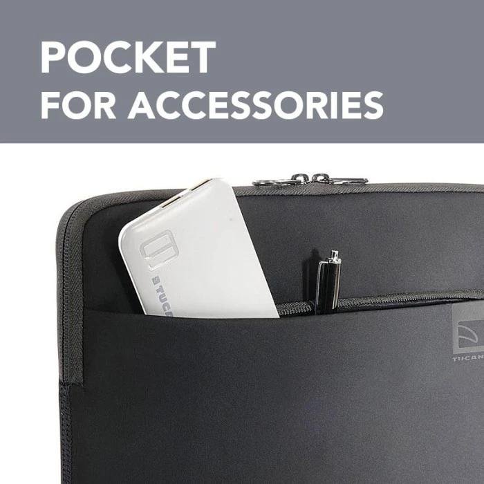 Tucano Top Second Skin Neoprene sleeve for MacBook Pro 13 | Sleeve MacBook | Laptop sleeve case | Macbook sleeve | Pelindung Laptop | Laptop Bag - SFI Group - 3
