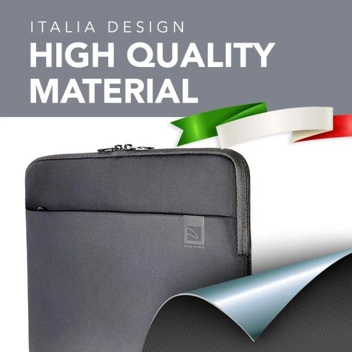 Tucano Top Second Skin Neoprene sleeve for MacBook Pro 13 | Sleeve MacBook | Laptop sleeve case | Macbook sleeve | Pelindung Laptop | Laptop Bag - SFI Group - 2