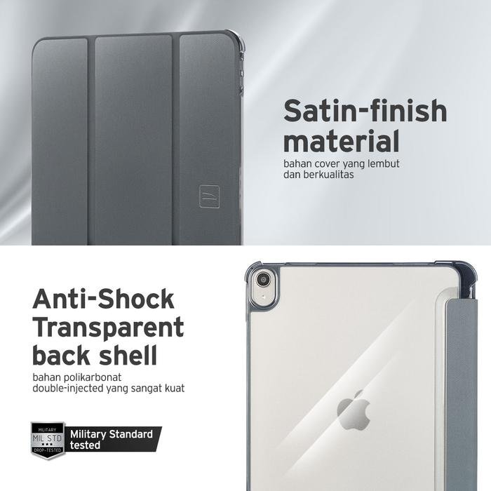 NEW ARRIVAL Tucano Satin Folio Case For iPad pro 11 Pro M4 / iPad Air 11" M2/ iPad Air10,9" 5Th and Casing IPad 4Th GEN Casing ipad - SFI Group - 3