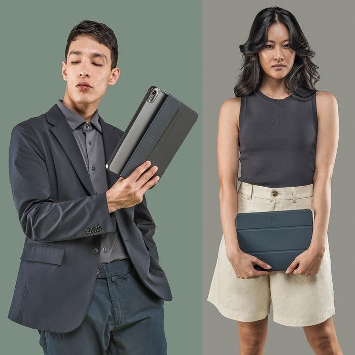 NEW ARRIVAL Tucano Satin Folio Case For iPad pro 11 Pro M4 / iPad Air 11" M2/ iPad Air10,9" 5Th and Casing IPad 4Th GEN Casing ipad - SFI Group - 4