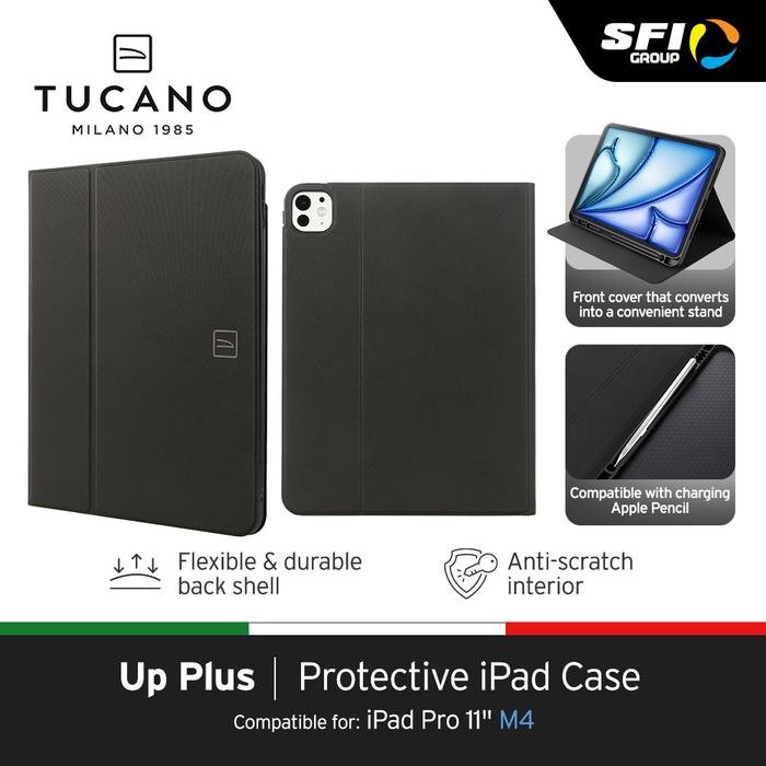 NEW ARRIVAL Tucano Satin Folio Case For iPad pro 11 Pro M4 / iPad Air 11" M2/ iPad Air10,9" 5Th and Casing IPad 4Th GEN Casing ipad - SFI Group - 3