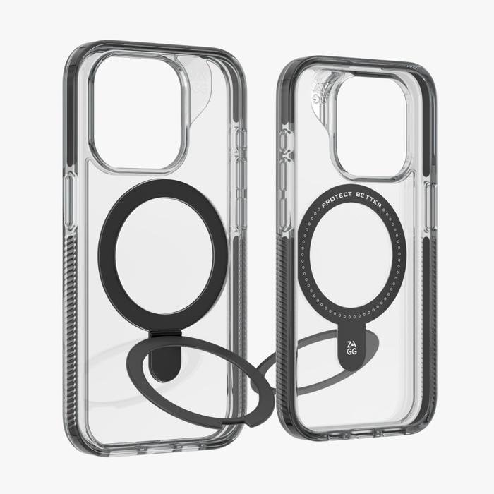 ZAGG Case Magsafe iPhone 15/15 Pro/15 Pro Max Snap Casing Santa Cruz Kickstand Kick Stand - SFI Group - 2