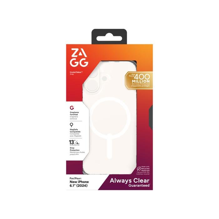 ZAGG Case Magsafe For Iphone 16/16 Pro/16 Pro Max Snap Casing Crystal Palace - SFI Group - 5
