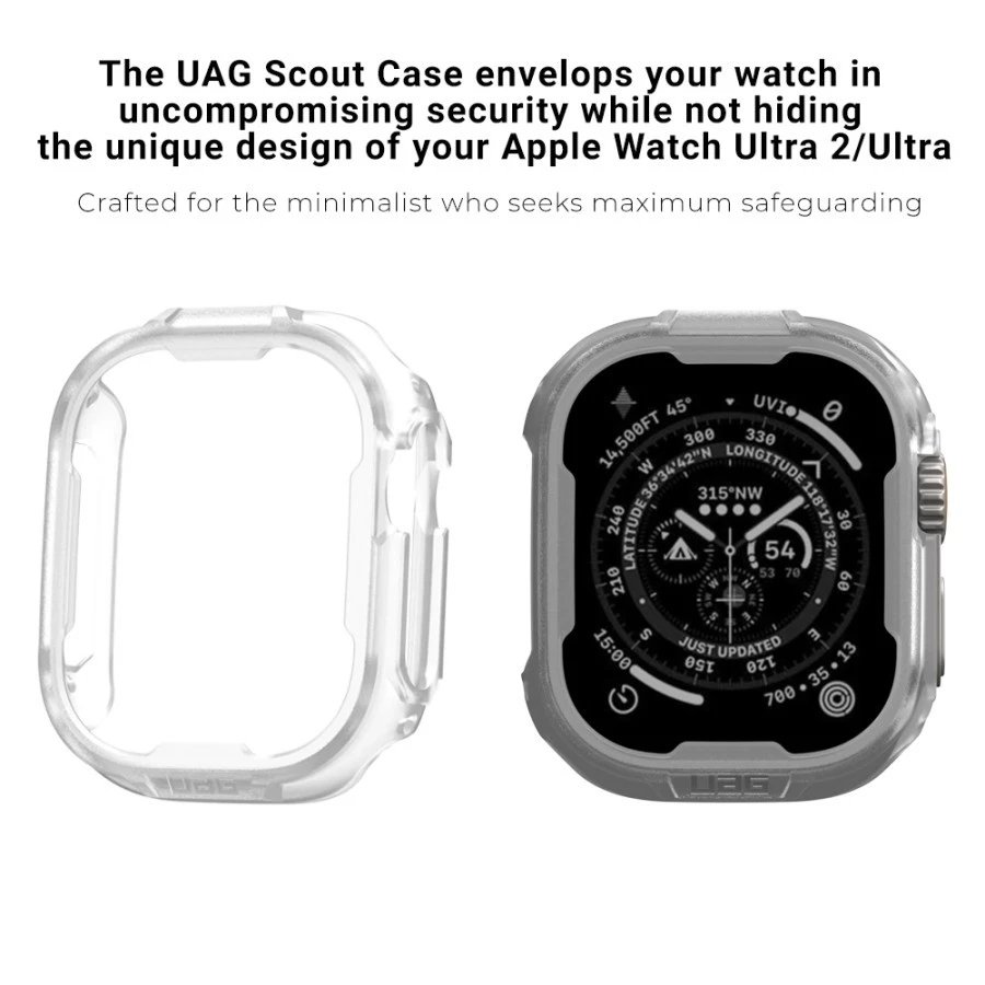 UAG Case For Apple Watch Ultra Series 1/2/3 49 MM - Scout - Black - SFI Group - 3