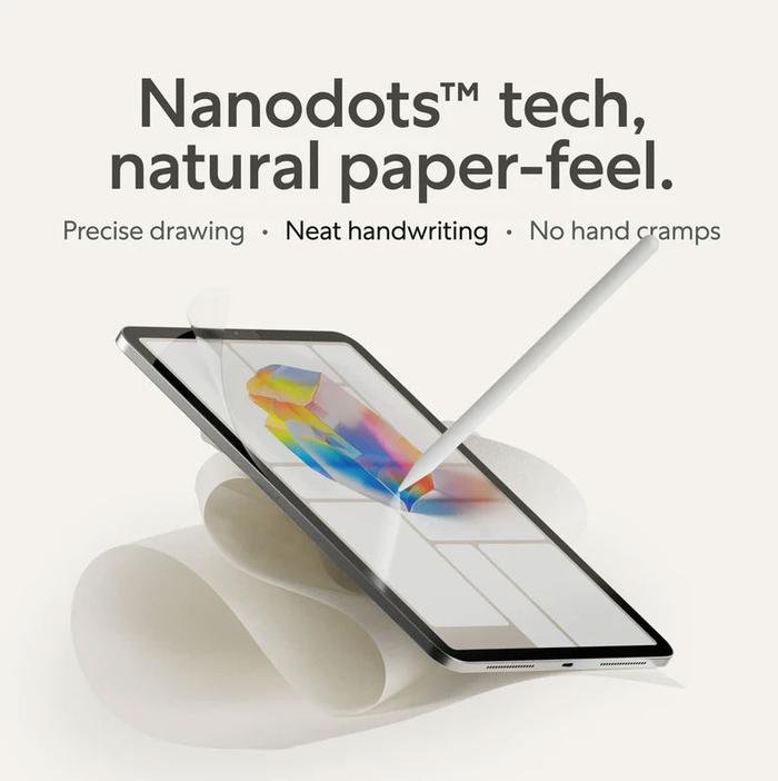 Paperlike Screen Protector For iPad Pro 11"/iPad Air 11"/iPad Pro 13"/ iPad Air 13"/iPad 11" A16 / iPad 10.9" M4 & M5 - Paperlike 3 - Clear - 2