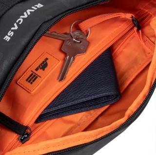 RIVACASE Tas Pinggang Waist Bag Water Resistant | Sherwood (7614) - Camo Navy | Mini Sling Bag | Mini Bag Pria | Tas Kecil | Tas Kecil Pria - 5