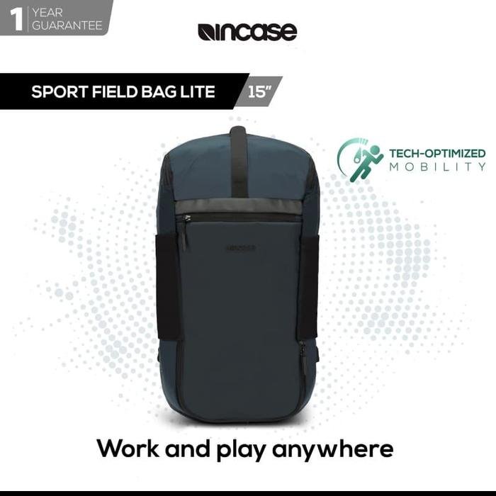 Incase Backpack Sport Field Bag Lite - Navy - Tas Pria | Tas Olahraga | Tas Sekolah | Tas Kerja | Tas Traveling | Tas Kantor | Ransel kerja | Ransel Olahraga | Ransel Traveling | Ransel Travel | Ransel Kantor | INCO100322-NVY - 3