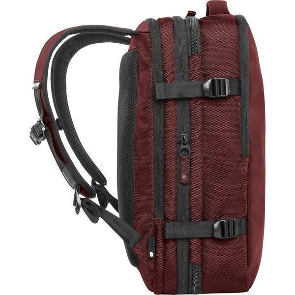 INCASE Tas Ransel Backpack VIA Travel Ballistic Nylon 15.6 Inch (Up to MacBook Pro 16" M3) INTR30058-DRD - Expandable Travel Bag Original - DEEP RED - 3